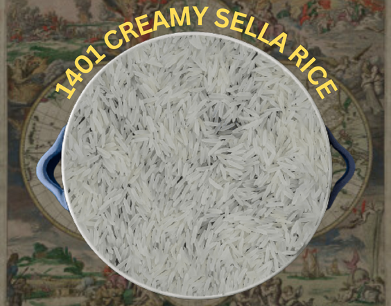 1401 creamy sella basmati rice