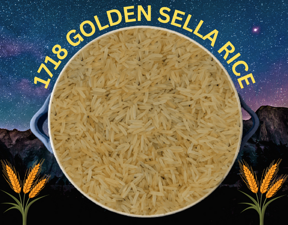 1718 Golden sella basmati rice