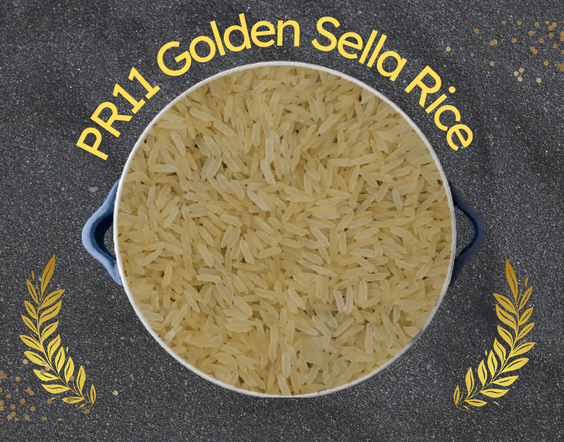 pr 11 golden sella rice