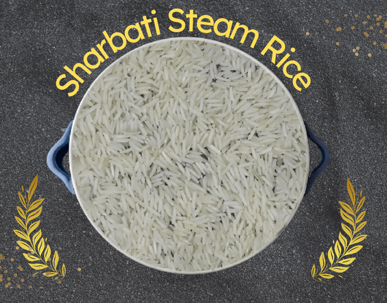 sharbati steam rice